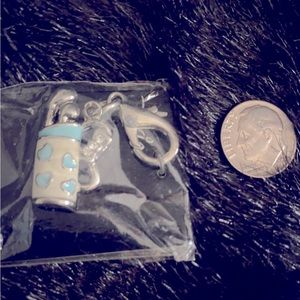 Small Blue Golf Bag Dog Charm